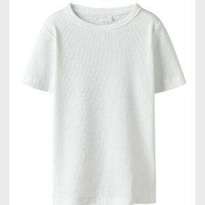 Name It T-shirt - Rib - Noos - NkfNakal - Bright White