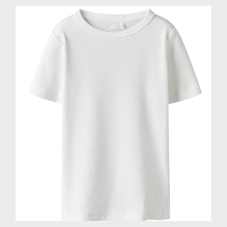 Name It T-shirt - Rib - Noos - NkfNakal - Bright White