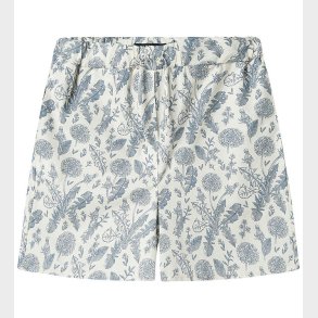 LMTD Shorts - NlnHeina - White Alyssum/Sargasso Sea