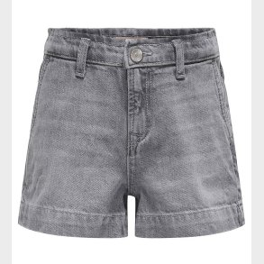 Kids Only Shorts - Wide - Noos - KogComet - Medium Grey Denim