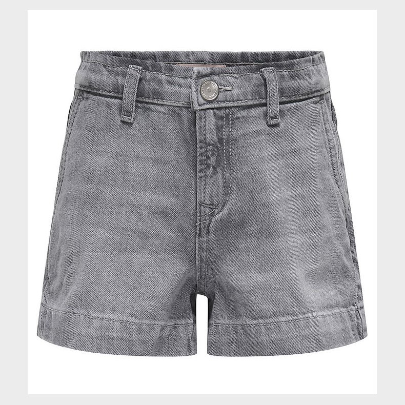 Kids Only Shorts - Wide - Noos - KogComet - Medium Grey Denim