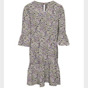 Kids Only Kjole - KogGlow - Cloud Dancer/Ditsy Flowers