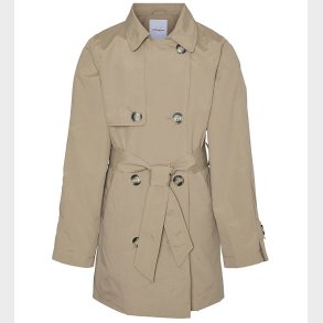 Vero Moda Girl Frakke - VmZoa 3/4 - Silver Mink