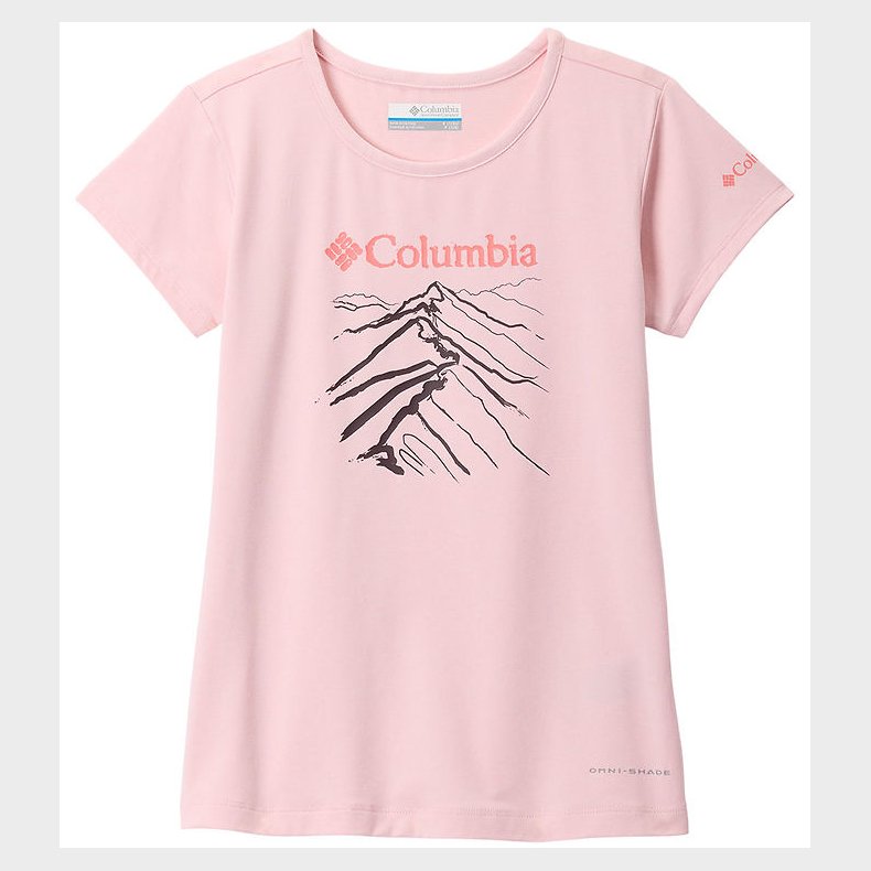 Columbia T-shirt - Tech Trail� - Satin Pink Heather