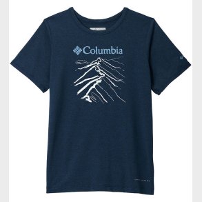 Columbia T-shirt - Tech Trail - Collegiate Navy Heather