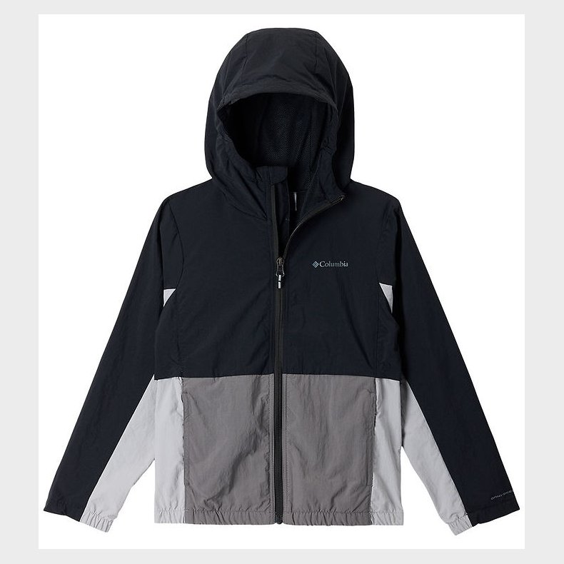 Columbia Jakke - Tabor Trail - UV40+ - Sort/Columbia Grey