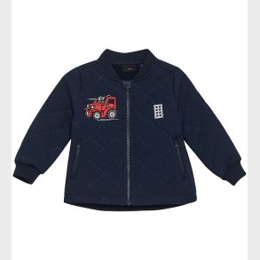 LEGO® DUPLO Termojakke m. Fleece - LWJeri 200 - Dark Navy m. Tra