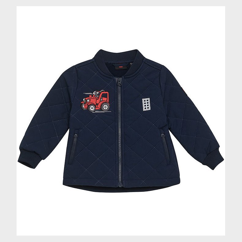 LEGO® DUPLO Termojakke m. Fleece - LWJeri 200 - Dark Navy m. Tra