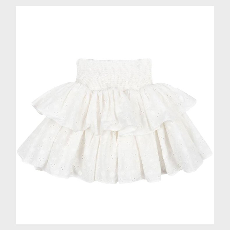 Konges Sljd Nederdel - Lacey Smock - Optic White