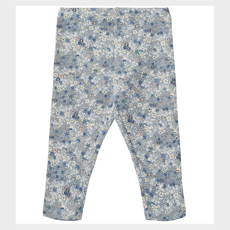 Wheat Leggings - Jules - Blue Summer Flowers