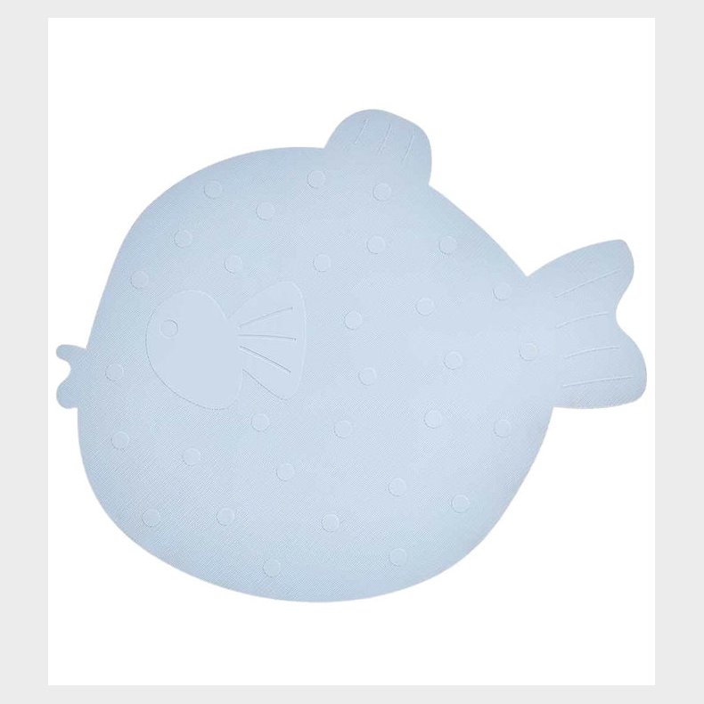 OYOY Bademtte - Silikone - Little Finn - Dusty Blue