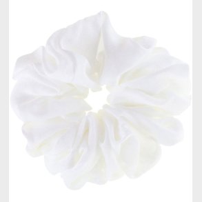 By Str Scrunchie - Isabella - 18 cm - Hvid