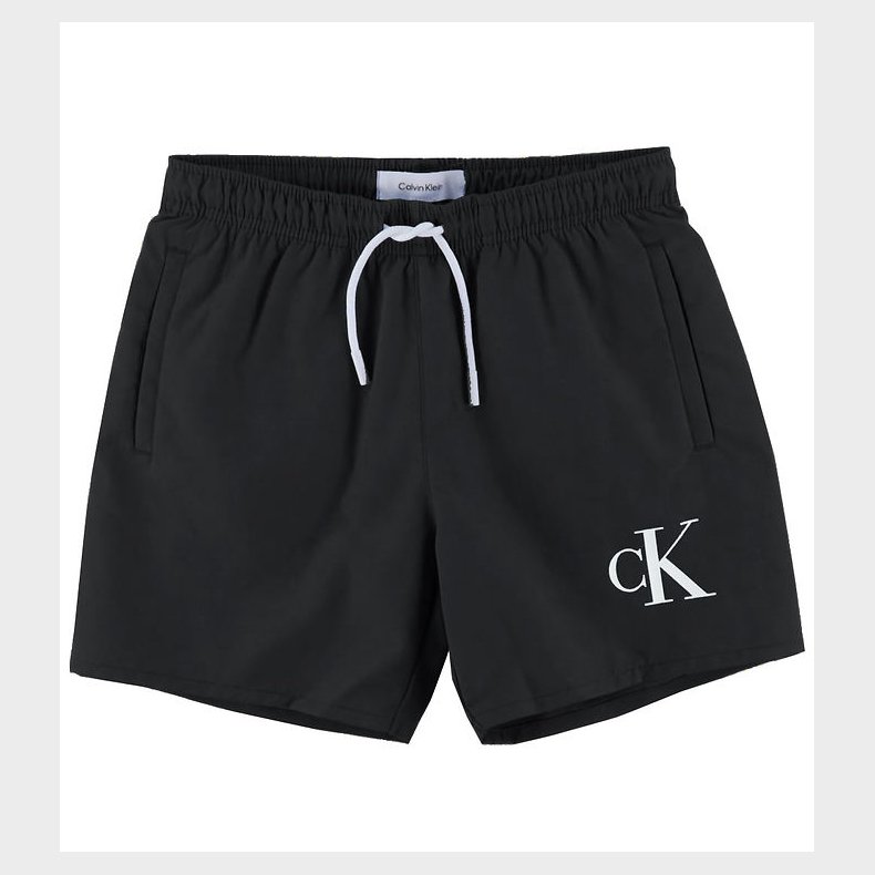 Calvin Klein Badeshorts - Sort m. Logo