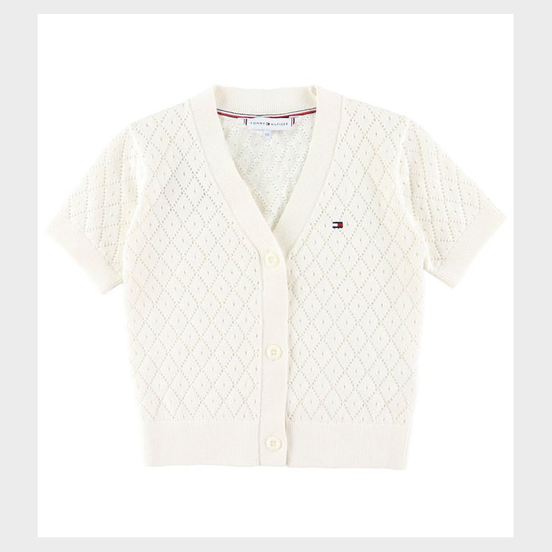 Tommy Hilfiger Cardigan - Crochet - Ivory Petal