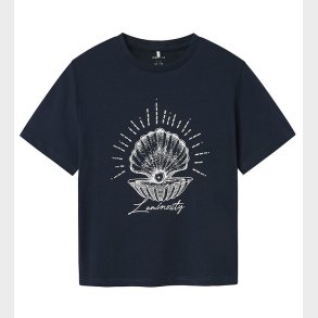 Name It T-shirt - NkfFlimse - Navy Blazer m. Muslingeskal