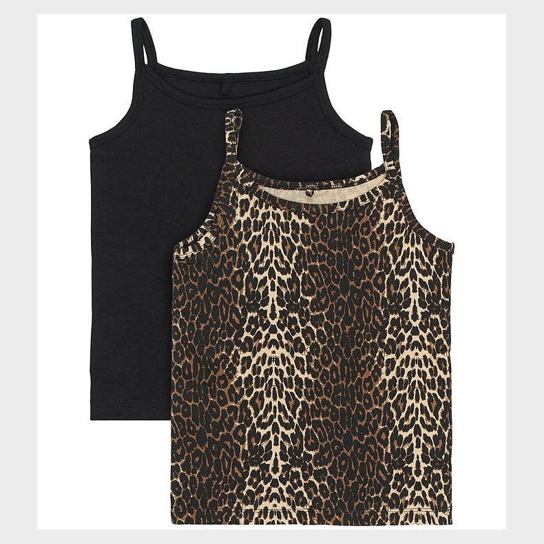 The New Undertrjer - 2-pak - Black Beauty/Leopard