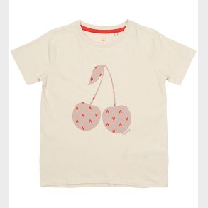 The New T-shirt - TnNolene - White Swan m. Kirseb�r