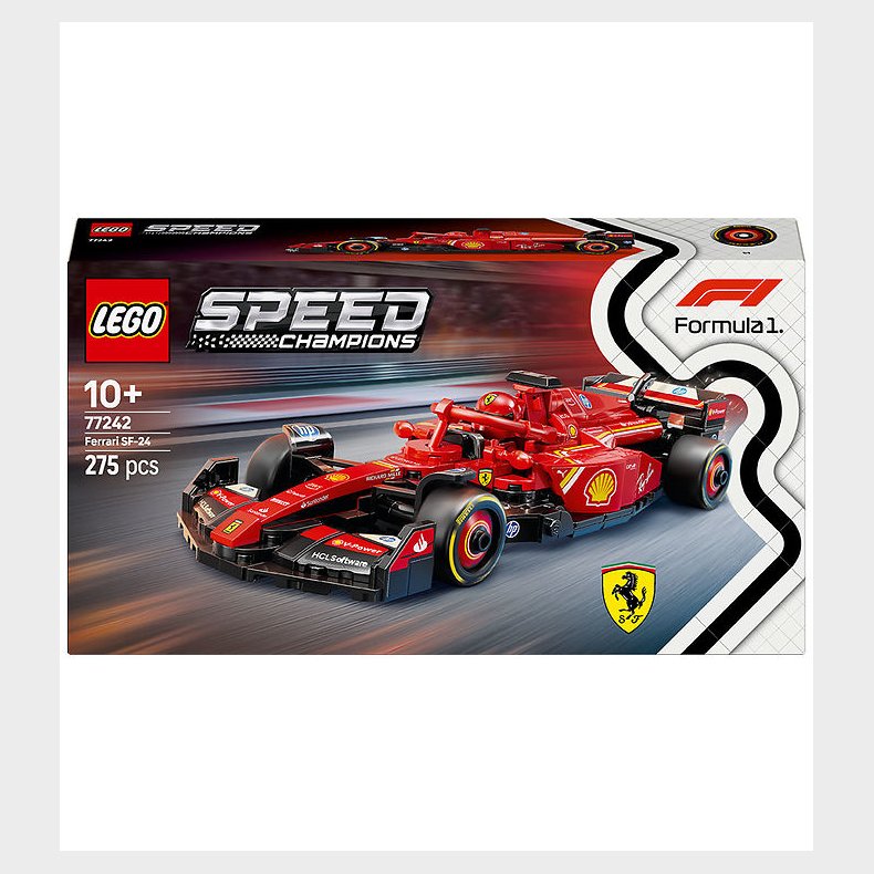 LEGO Speed Champions - Ferrari SF-24 F1®-racerbil 77242 - 275 D