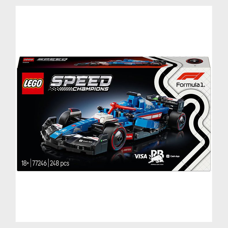 LEGO® Speed Champions - Visa Cash App RB VCA... 77246 - 248 Dele