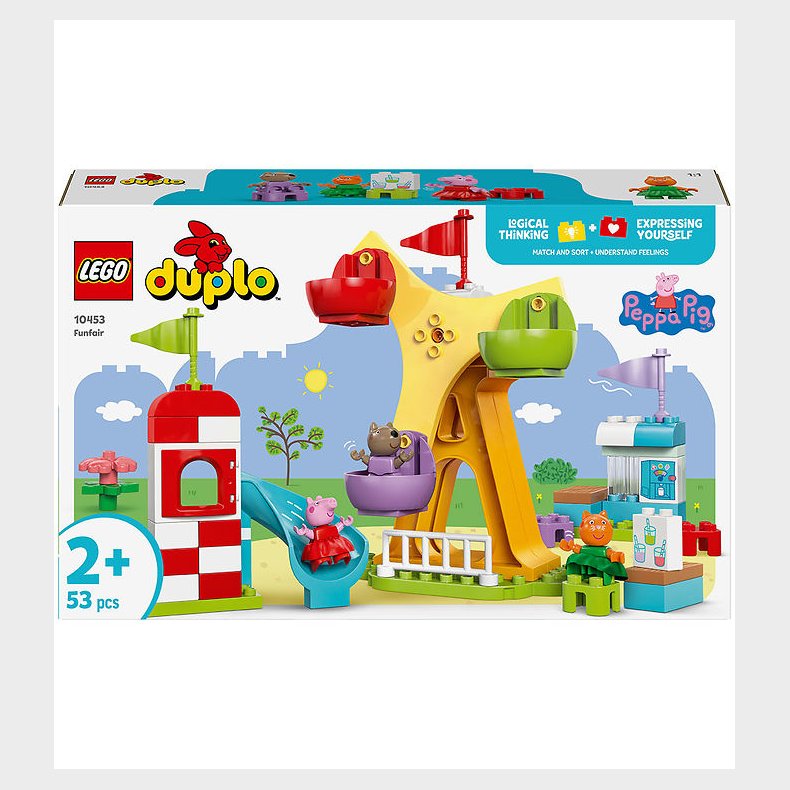 LEGO® DUPLO - Gurli Gris - Forlystelsespark 10453 - 53 Dele