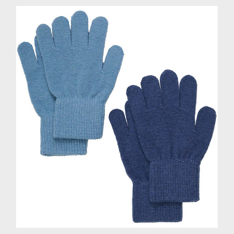 CeLaVi Handsker - Uld/Nylon - Strik - 2-Pak - Oceania