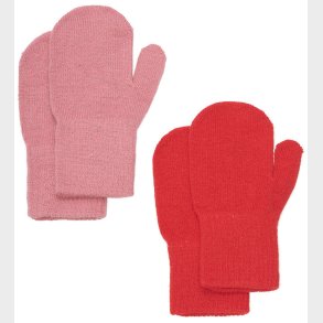 CeLaVi Luffer - Uld/Nylon - Strik - 2-pak - Cayenne