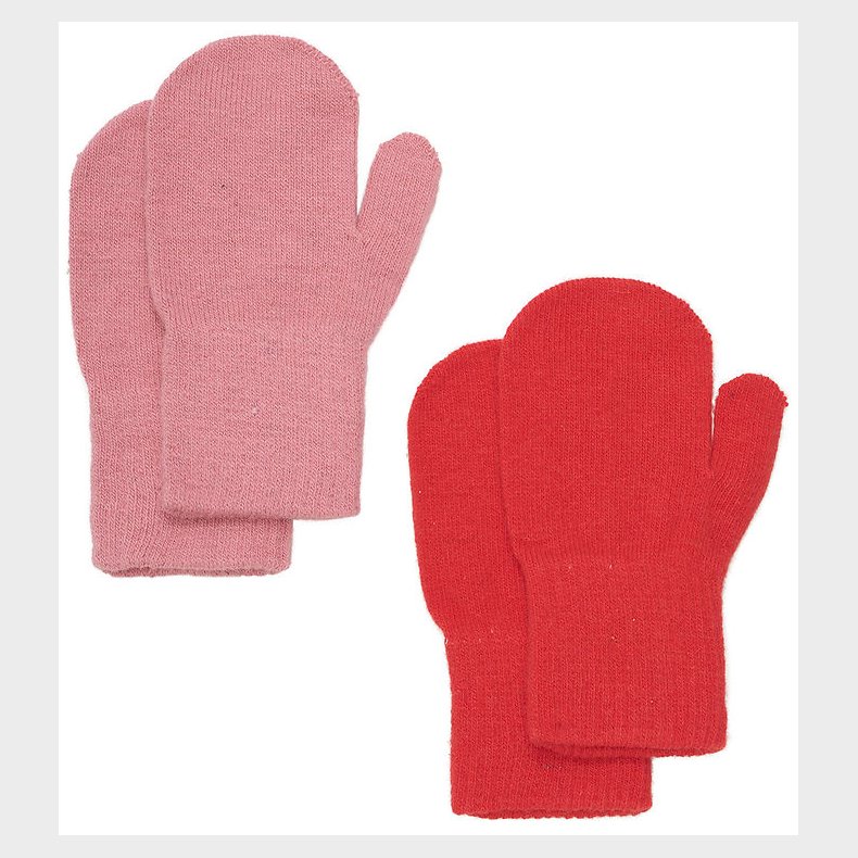 CeLaVi Luffer - Uld/Nylon - Strik - 2-pak - Cayenne