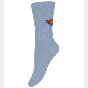 Melton Strmper - Faded Denim m. Skateboard