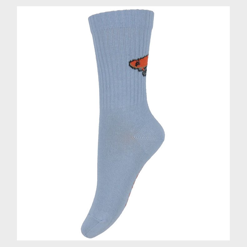 Melton Strmper - Faded Denim m. Skateboard