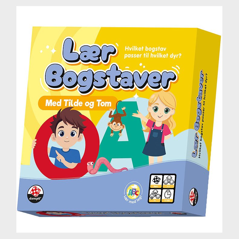 Danspil Spil - Lr Bogstaver