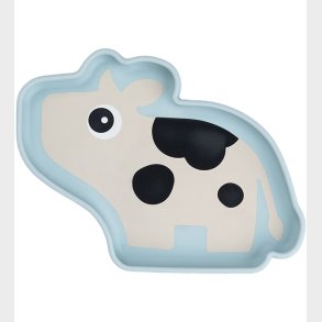 Done By Deer Silikone Stick Ad Stay Tallerken - Dotti Bl