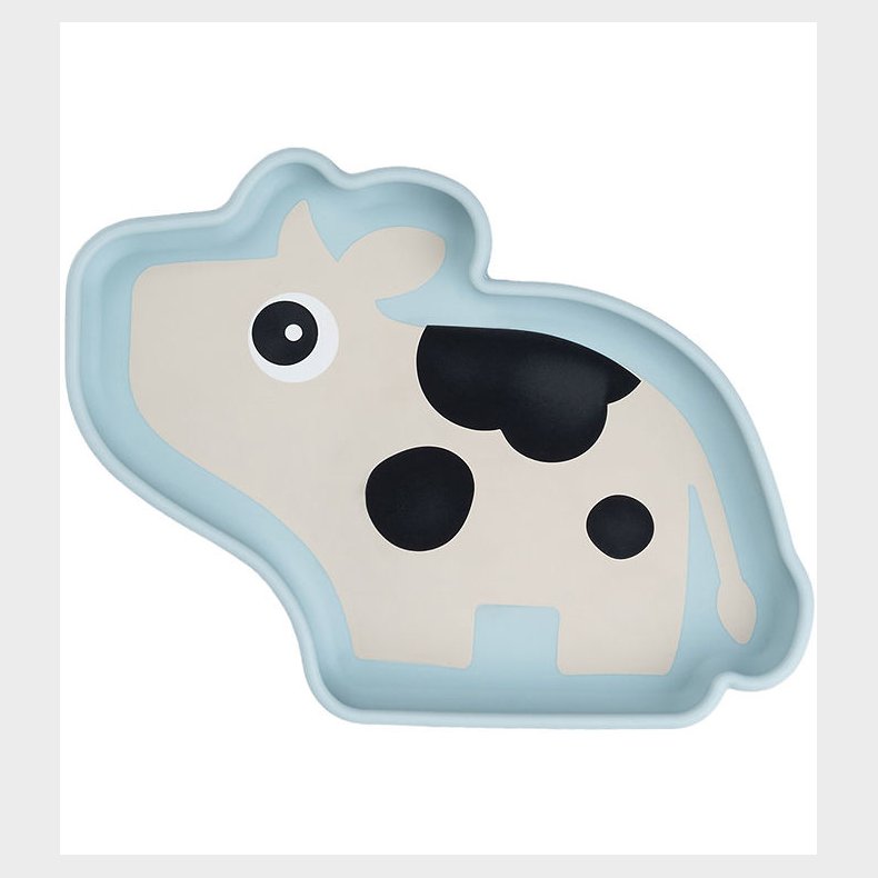 Done By Deer Silikone Stick Ad Stay Tallerken - Dotti Bl�