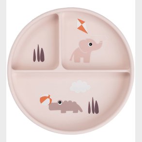 Done By Deer Stick And Stay Inddelt Tallerken - Playground - Pow