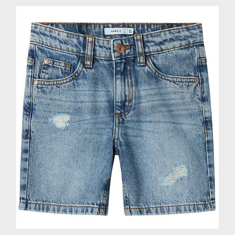 Name It Shorts - Noos - NkmSilas - Medium Blue Denim