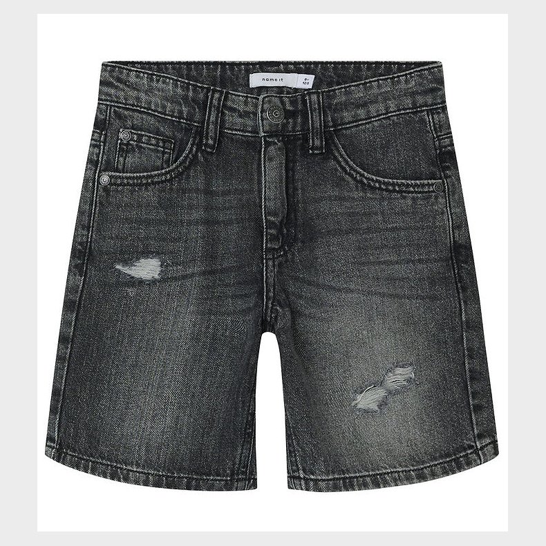 Name It Shorts - NkmSilas - Dark Grey Denim