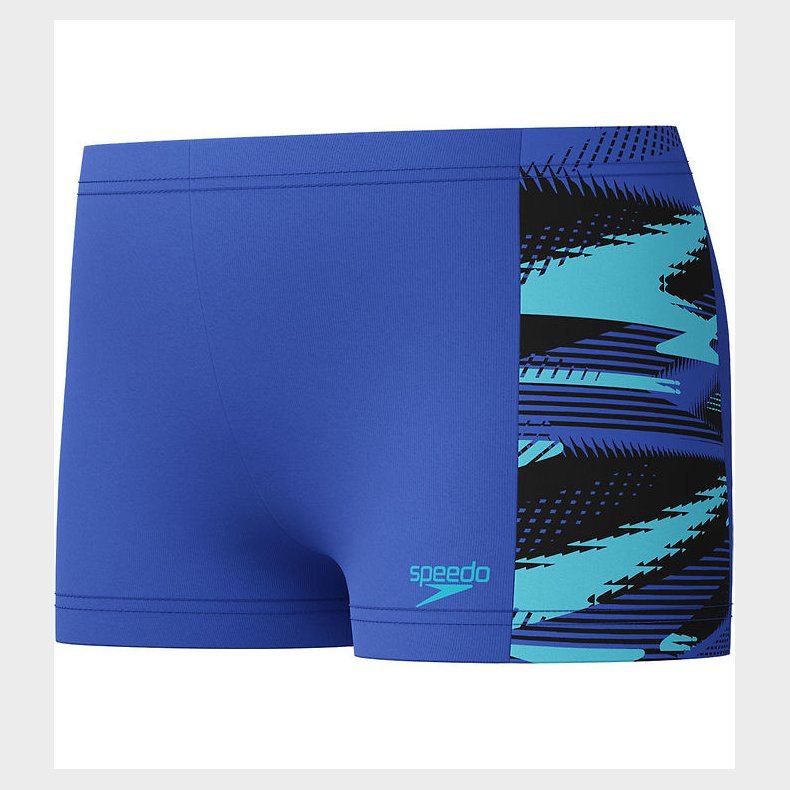 Speedo Badebukser - HyperBoom Panel - Bl� m. Print