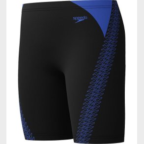 Speedo Badebukser - HyperBoom Splice Jammer - Sort m. Bl