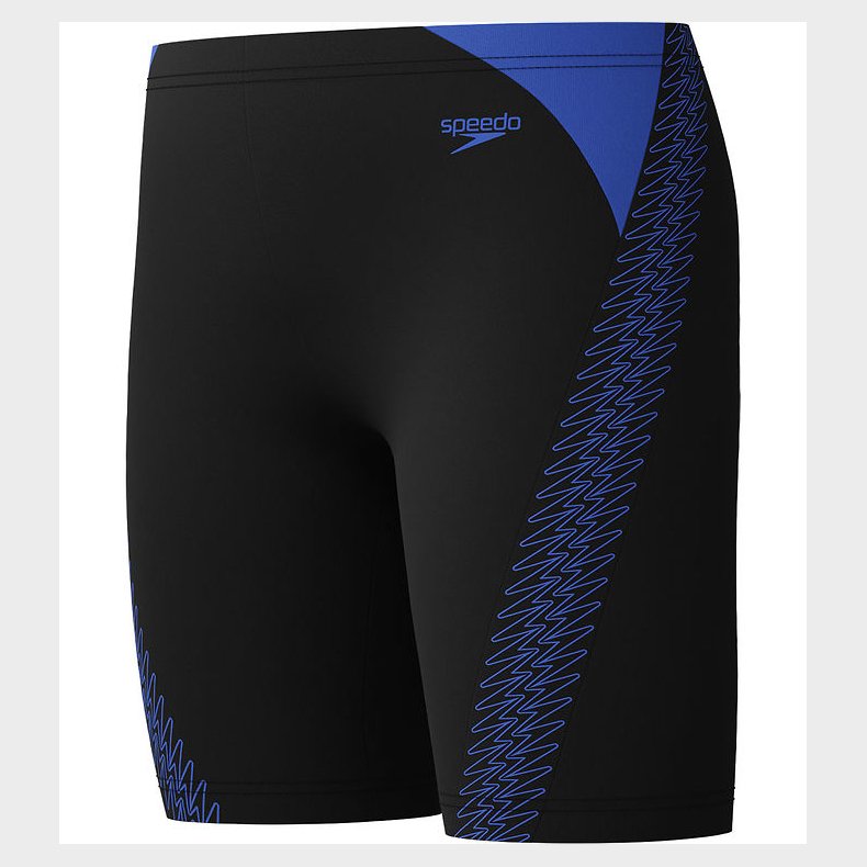 Speedo Badebukser - HyperBoom Splice Jammer - Sort m. Bl