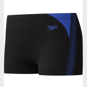 Speedo Badebukser - HyperBoom Splice - Sort m. Bl�