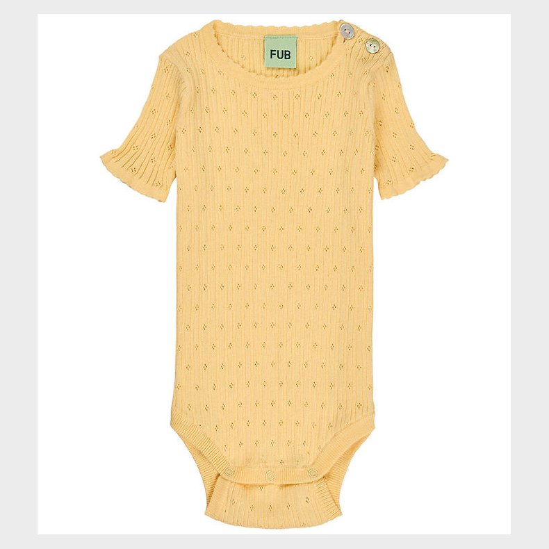 FUB Body k/� - Rib - Pointelle - Vanilla