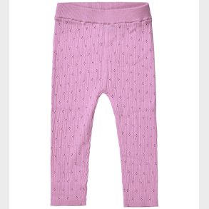 FUB Leggings - Rib - Pointelle - Orchid