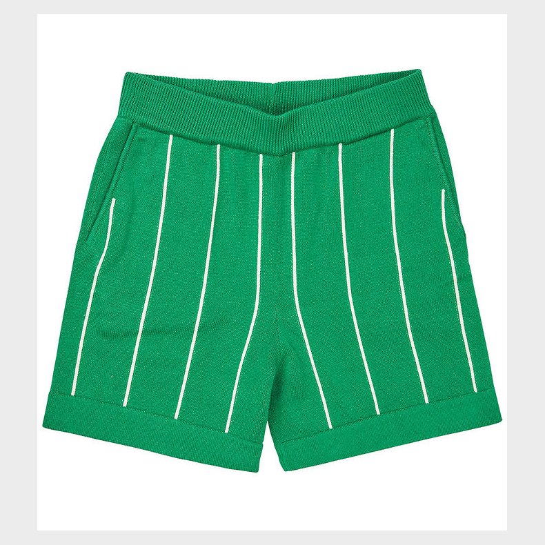 FUB Shorts - Strik - Basil/Ecru