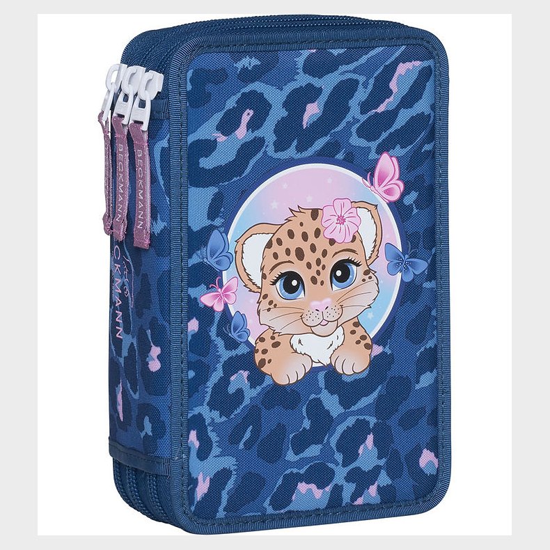 Beckmann Penalhus m. Indhold - Cheetah - M�rkebl�