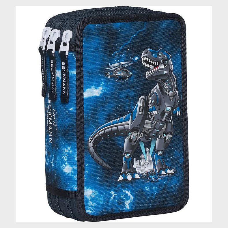 Beckmann Penalhus m. Indhold - Tech Rex - Sort