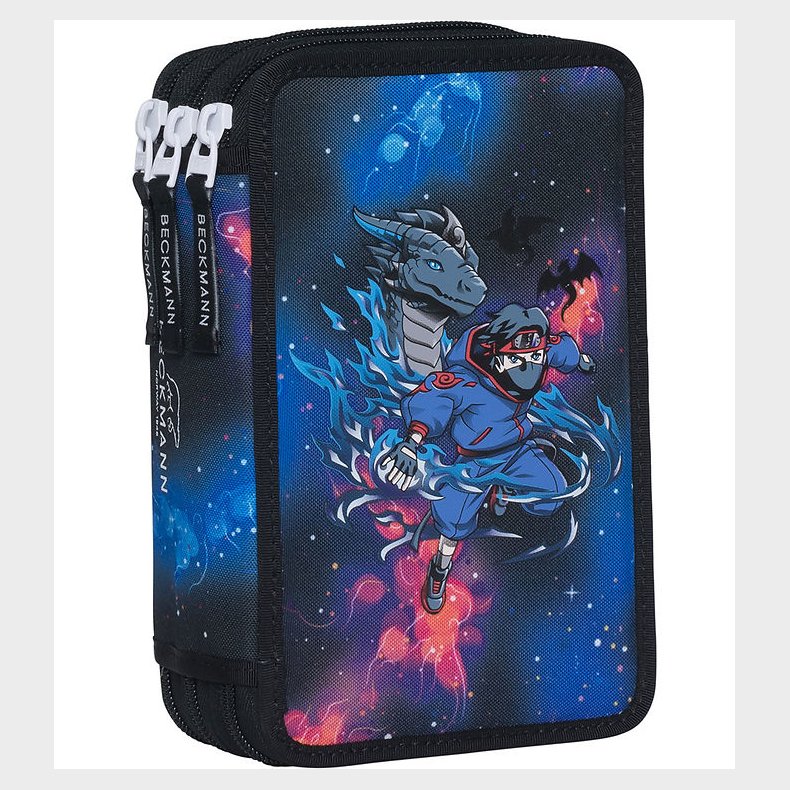 Beckmann Penalhus m. Indhold - Ninja Elements - Sort