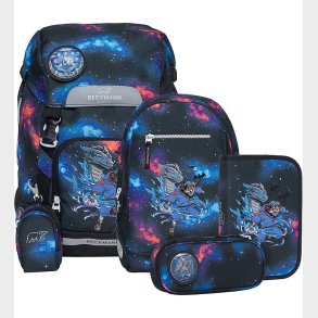 Beckmann Skoletaskest - Classic - Ninja Elements - Sort