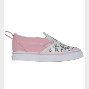 Vans Sko - Slip-On V - Ballet Skaticorn - Marshmallow/Pink