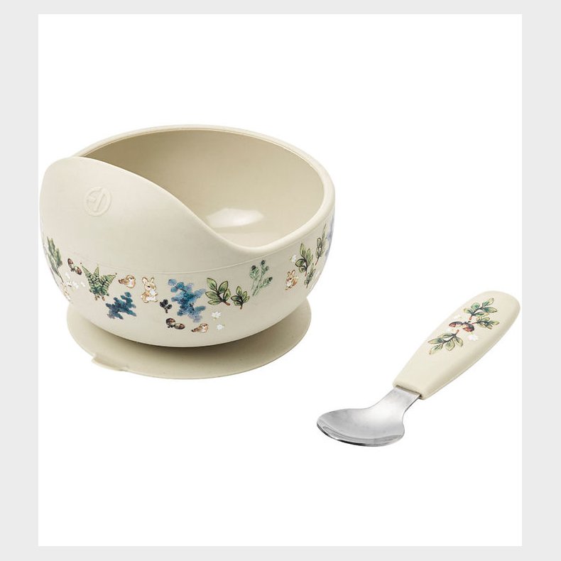 Elodie Details Skl m. Ske - Silikone - Fairytale Forest