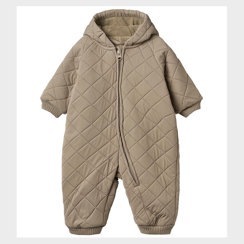 Wheat Termodragt m. Fleece - Cuddle - Beige Stone