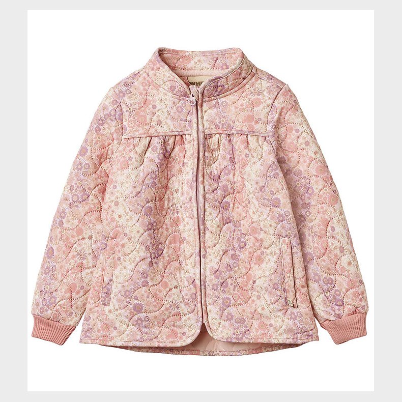 Wheat Termojakke - Thilde - Lilac Flower Rainbow